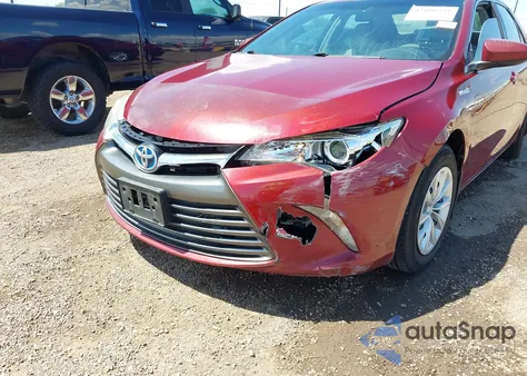 2017 Toyota Camry Hybrid Le из США, поврежденный, VIN 4T1BD1FK3HU206537